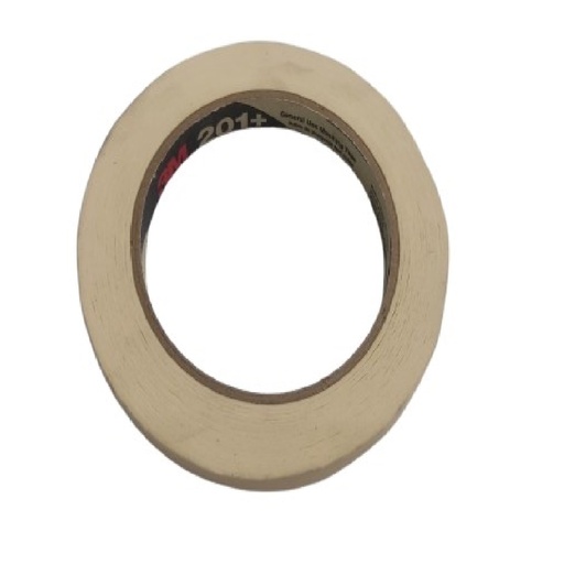 [TIR-3M-201-1-2] TIRRO O CINTA DE ENMASCARAR DE 1/2" X 55 MTS BLANCO MASKING TAPE 201 REF. CIN-750 MARCA 3M