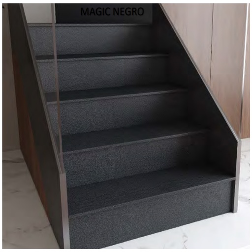 [POR-COL-CONTRA-MAGIC-NERO] PORCELANATO ESPAÑOL CONTRAHUELLA MAGIC NEGRO 20 X 120 CM ( CAJA 4.80 METRO LINEAL) COLORKER