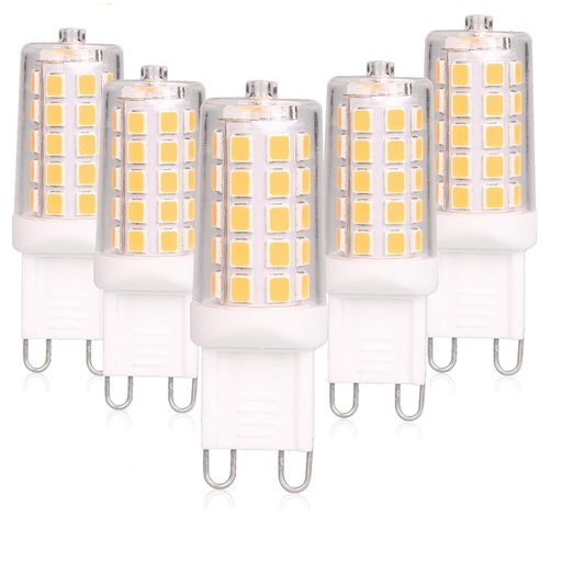 [BOM-LUC-X002JHAM9H] KIT BOMBILLOS LED TIPO G9 4W 110 V 2700 K 450LM NO FLICKER (PQ 05 UN) REF. X002JHAM9H BAOMING