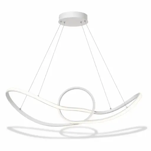 [LAM-LUC-S-INFINIX-C1-B] LAMPARA COLGANTE INFINIX 42W 3 TONOS 110-260V C/ CONTROL C/BLANCO REF. S-INFINIX-C1-B LUCERNA