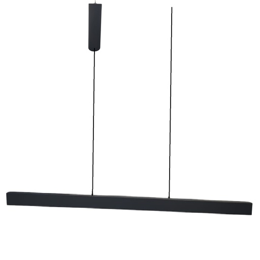 [LAM-LUM-LUM-1346] LAMPARA COLGANTE LINEAL 5W 3000K 472 X1455 X1500 MM 100-240V IP20 C/ NEGRO REF. LUM-1346 LUMIND