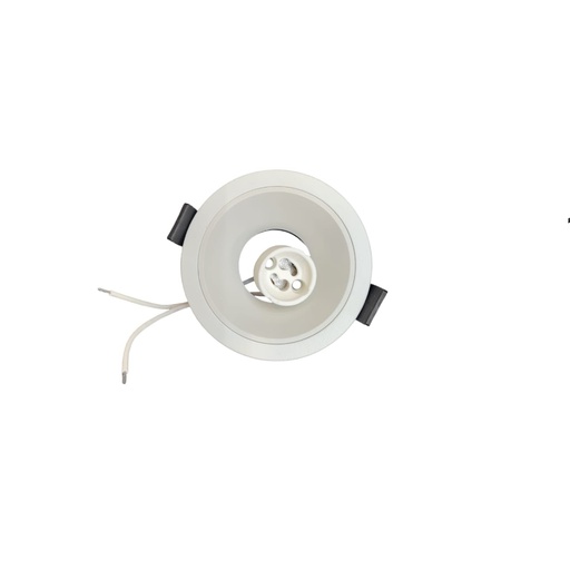 [LAM-LUM-LUM-1508] LAMPARA SPOT REDONDO 3.5" PARA DICROICO GU10 COLOR BLANCO MATE REF.LUM-1508 MARCA LUMIND