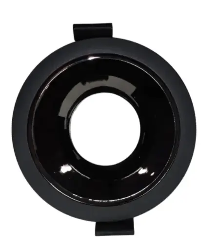 [LAM-LUM-LUM-1510] LAMPARA SPOT REDONDO 3.5" PARA DICROICO GU10 COLOR NEGRO MATE REF. LUM-1510 MARCA LUMIND