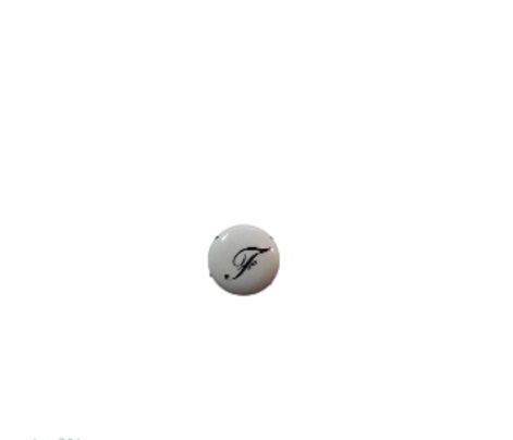 [LET-FP-36-R002] LETRA F PARA DUCHA ( AGUA FRIA ) EN BOLSA COLOR BLANCO CON LETRA NEGRA REF. 36-R002 MARCA FP