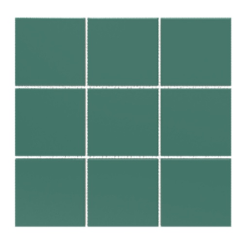 [MAL-BRE-BZ9879873] MALLA / MOSAICO CERAMICO SQUARE PIXEL PEACOOK GREEN MATT 30 X 30 CM (0,09 M2) REF. BZ9879873 BREZZA