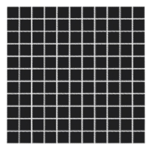 [MAL-BRE-BZ9872218] MALLA / MOSAICO CERAMICO SQUARE SMALTO NERO SHINE 29,5 X 29,5 CM (0,09 M2) REF. BZ9872218 BREZZA