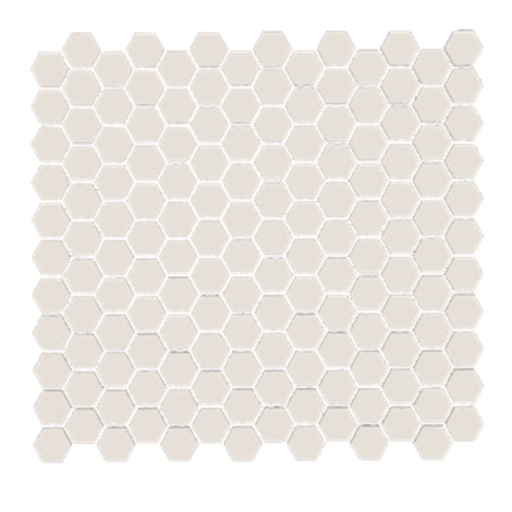 [MAL-BRE-BZ9871263] MALLA / MOSAICO ESAGONO PICCOLO TUTTOSPESSORE CREAM 30,5 X 28 CM (0,08 M2) REF BZ9871263 BREZZA