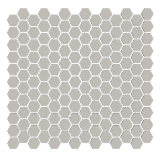 [MAL-BRE-BZ9871264] MALLA / MOSAICO ESAGONO PICCOLO TUTTOSPESSORE TAUPE 30,5 x 28 CM (0,09 M2) REF. BZ9871264 BREZZA