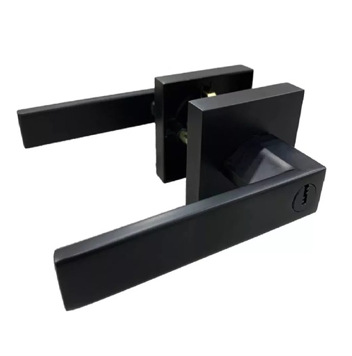 [MAN-ZOE-ZCE-9129MB] MANILLA ROSETA P/DORMITORIO DER-IZQ NEGRO MATTE MOD. PALERMO REF. ZCE-9129MB / CE0219 ZOE