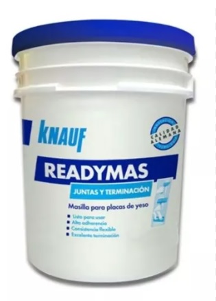 [MAS-KNA-4G] MASTIQUE READY MAS PAILA 4 GL DE 22.5 KG MARCA KNAUF