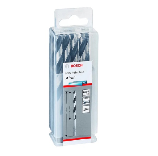 [MEC-BOS-2608577332] MECHA PARA ACERO HSS-POINTEQ 5/16 X 63 X 116 MM METAL REF. 2608577332 / 871061 / 908412 MARCA BOSCH