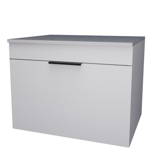 [MUE-KW-ARMONIC45-1G] MUEBLE DE BAÑO 1 GAVETA 43 X43 X45 CM C/TOPE PIEDRA SINTERIZ. NGO MARMOLEAD REF. ARMONIC45-1P KYNWOD