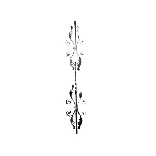 [PANEL-FOR-052-A-5] PANEL ORNAMENTAL 12 X 12 MM / 170 X 900 MM HIERRO REF. 052/A/5 MARCA FORJAS ORNAMENTALES