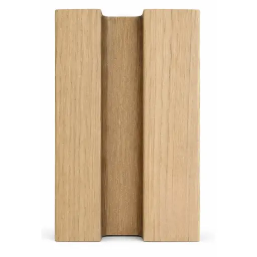 [PAN-VAL-F05-609] PANEL PARA PARED PLASTICO WALL PANEL INTERIOR 12,10CM X 12MM X 2,90 MTS MARRON MEDIO VALENTINA