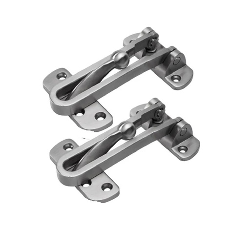 [PAS-QM-14.400.1413] PASADOR / SEGURO PARA PUERTA ACERO INOX. SERIE RIA (2 PACK) REF. 14.400.1413 MARCA QUALITY METAL