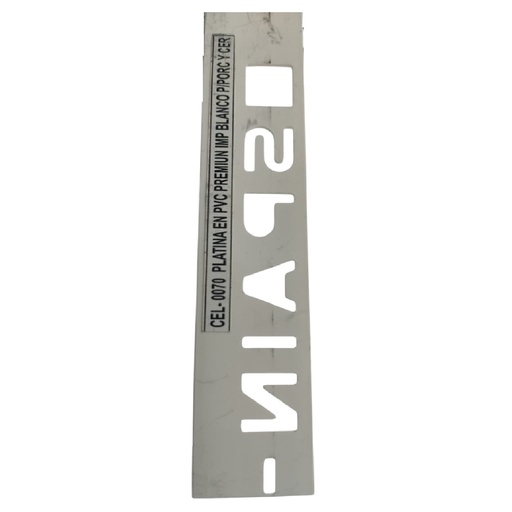 [PER-CEL-CEL-0070] PERFIL / FLEJE DE PVC P/ PORCELANATO Y CERAMICA 2 CM X 2.40 MTS BLANCO REF CEL-0070 MARCA CELOSIAS