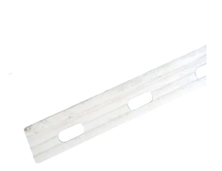 [PER-INP-FLE05001] PERFIL / FLEJE DE PVC PARA PISOS / GRANITO 5 MM X 1 MTS COLOR BLANCO REF. FLE05001 MARCA INPLAVEN