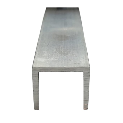 [PER-CEL-ALD-271G] PERFIL / FLEJE TIPO U DE ALUMINIO PARA GRAFIADO 3/8" X 2.40 MTS REF. ALD-271G MARCA CELOSIAS