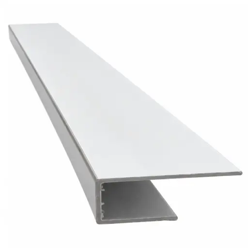[PER-BUI-006-04-03270] PERFIL ANGULO PARA REMATE 5,8 MTS X 8 MM PVC TIPO J P/ TERMINACION EN PVC REF. 006-04-03270 BUILDCO