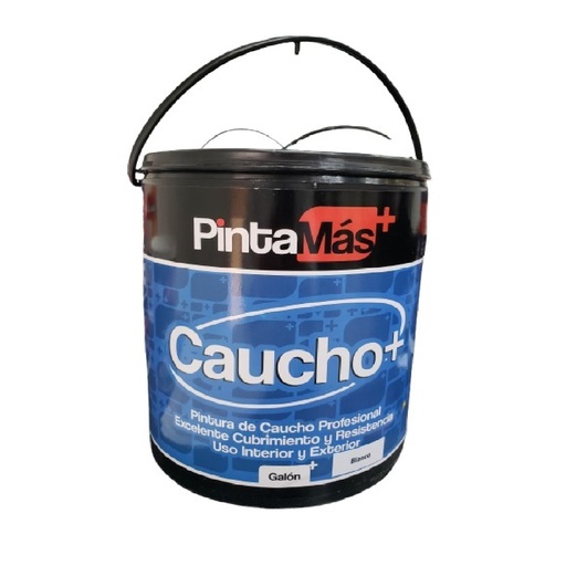 [PIN-SUP-1101006] PINTURA CAUCHO PINTAMAS INTERIOR - EXTERIOR CLASE "A" COLOR BLANCO 1 GL REF. 0401006 SUPER A