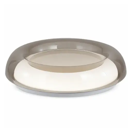 [PLA-LUC-S-707N-M] PLAFON DECORATIVO LED REDONDA 30 W 42 CM 3 TONOS 3CCT C/ HUMO C/ CONTROL REF S-707N LUCERNA
