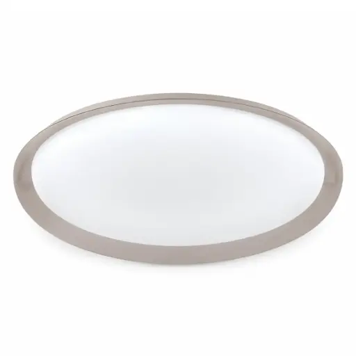 [PLA-LUC-S-708N-G] PLAFON DECORATIVO LED REDONDA 38 W 51 CM 3 TONOS 3CCT C/ HUMO C/ CONTROL REF S-708N LUCERNA
