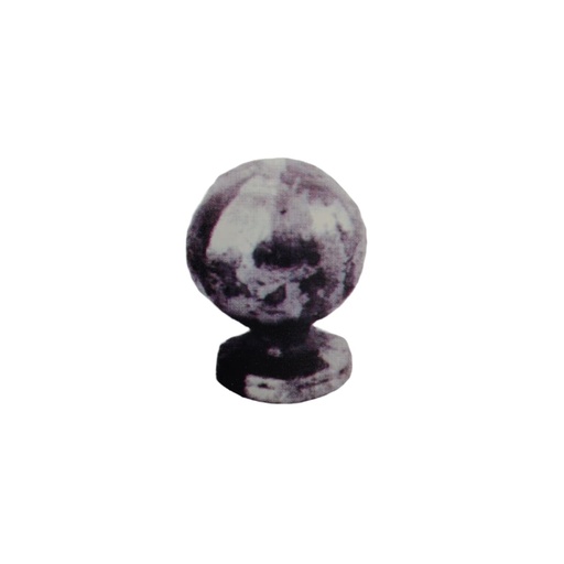 [POM-FOR-116-A-20] POMO ORNAMENTAL 55 MM HIERRO REF. 116/A/20 MARCA FORJAS ORNAMENTALES