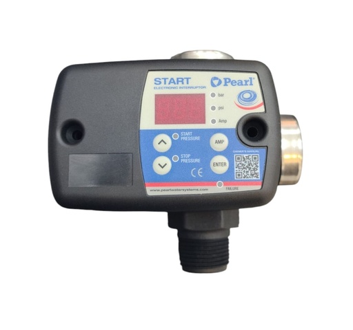 [INT-PEA-START16TADV] PRESOSTATO ELECTRONICO 1X1" 116 PSI 115-230V 16A C/ VALV. 3 VIAS ANTIRETORNO REF START16FT-ADV PEARL