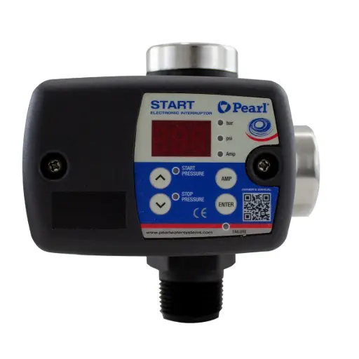 [INT-PEA-START16TADV] PRESOSTATO ELECTRONICO 1X1" 116 PSI 115-230V 16A C/ VALV. 3 VIAS ANTIRETORNO REF. START16FT-ADV PEARL