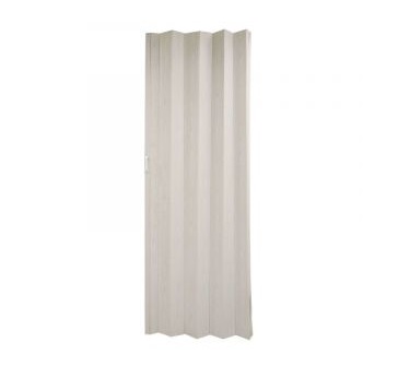 [PUE-BAS-000007] PUERTA PLEGABLE DE PVC COLOR MARFIL / IVORY 90 X 210 CM PANEL BASICO MOD. GUAYANA REF. 0007 BASIC