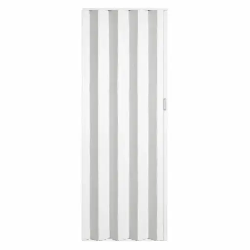 [PUE-EXT-STYLUS-BLANCO] PUERTA PLEGABLE DE PVC COLOR BLANCO 82 X 203 CM ESP. 6 MM REF. STYLUS-BLANCO MARCA EXTRUVENSO