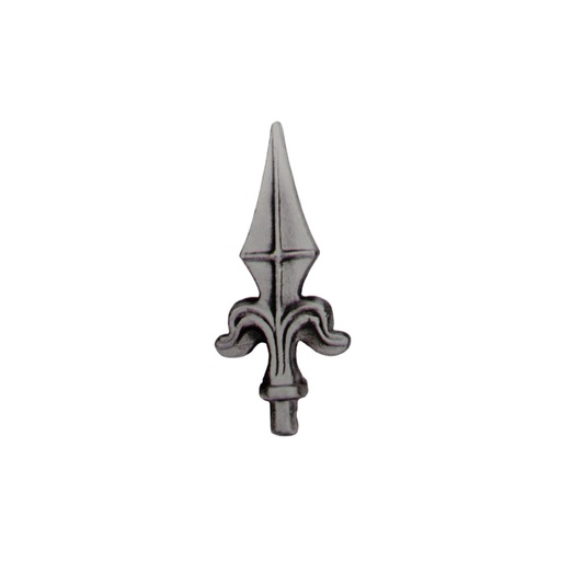 [PUN-FOR-124-1] PUNTA DE LANZA ORNAMENTAL 12 X 125 MM HIERRO REF. 124/1 MARCA FORJAS ORNAMENTALES