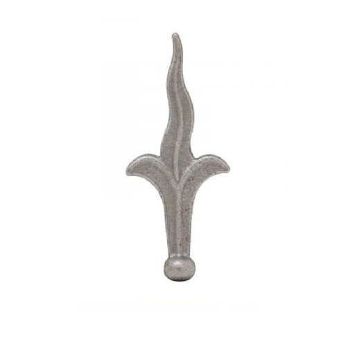 [PUN-FOR-126-B-4] PUNTA DE LANZA ORNAMENTAL 20 X 70 X 130 MM HIERRO REF. 126/B/4 MARCA FORJAS ORNAMENTALES