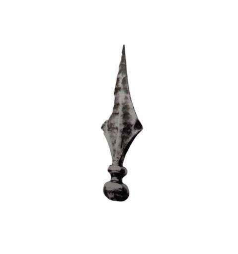[PUN-FOR-120-2] PUNTA DE LANZA ORNAMENTAL 35 X 200 MM HIERRO REF. 120/2 MARCA FORJAS ORNAMENTALES