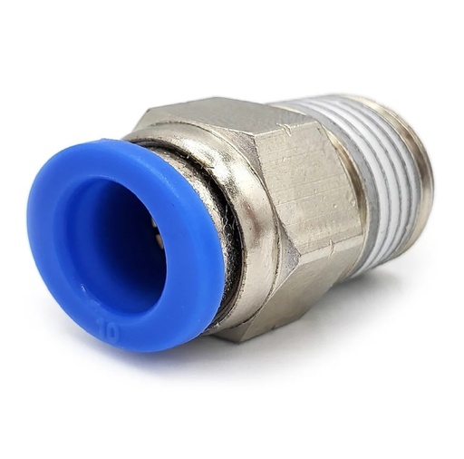 [RAC-PAR-PR0719] RACOR RECTO / ANILLO PRESTOLOCK 8 MM X 3/8" NPT REF. PR0719 / B68-8MMX3/8 MARCA PARTES Y COMPONENTES