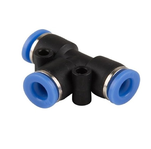 [RAC-PAR-PR118] RACOR TIPO TEE - PRESTOLOCK 6 MM X 6 MM X 6 MM REF. PR0118 / B64-6MM MARCA PARTES Y COMPONENTES