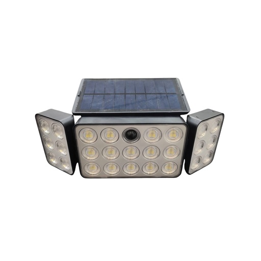 [REF-LIP-LPWL-200C01-G] REFLECTOR C/ PANEL SOLAR 200W 6500 K 2200mAh 3.7V IP65 C/ NEGRO REF LPWL-200C01-G / LPSOL-200W LIPER