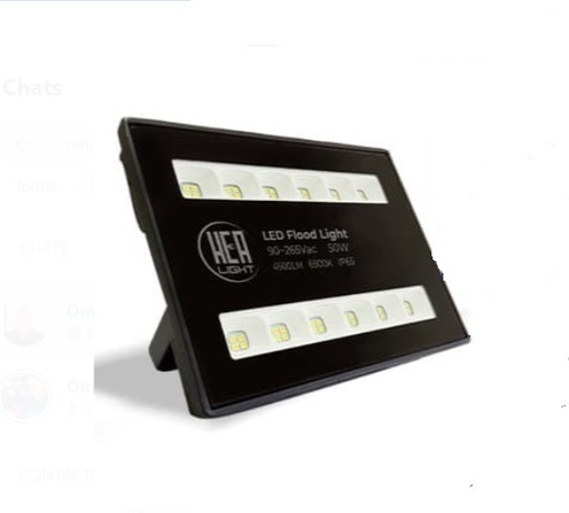 [REF-HEA-LUM01138] REFLECTOR CUADRADO LED SMD IP65 100W 85 - 277V 4100K FLOOD LIGHT REF.LUM01138 COD.002864 HEA LIGHT