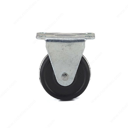 [RUE-BRU-0002-2F] RUEDA FELONICA FIJA DE 2 1/2" X 75 X 25 (UNIDAD) REF. 0002-2F MARCA BRUFER