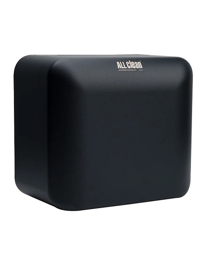 [SEC-ALL-NJKW-1017D] SECADOR DE MANO C/SENSOR ACERO INOX. NEGRO- PLUS (ALTO TRAF.) 26,2X23,10X15 CM REF.NJ-KW-1017D