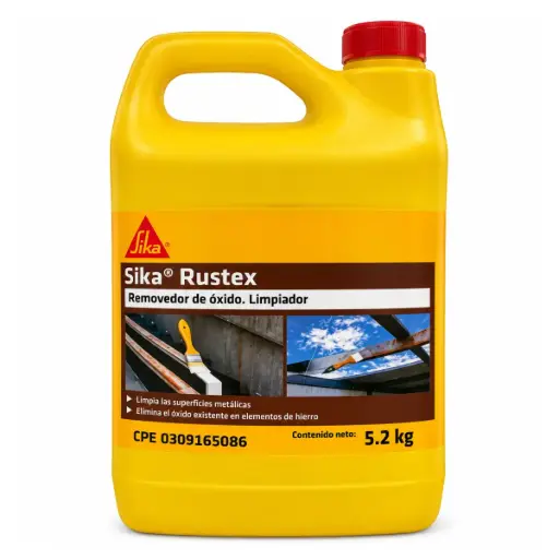 [RUS-SIK-598501] SIKA RUSTEX REMOVEDOR DE OXIDO LIMPIADOR 1 GALON 5.2 KGS REF. 598501 MARCA SIKA