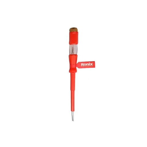 [TES-RON-RH-2718-ROJO] TESTER DES-PROBADOR 100 - 500 V 18 CM COLOR ROJO REF. RH-2718 / 842114 MARCA RONIX