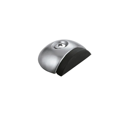 [TOP-QM-016-1042] TOPE DE SEGURIDAD/FRENO PARA PUERTA T/ CODO DE PISO ACERO INOX REF. 016-1042 MARCA QM QUALITY METAL