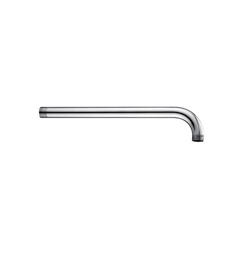 [TUB-QM-14.700.3020.BR] TUBO DE DUCHA / REGADERA A PARED REDONDO QM SERIE DELTA 40 CM BRONZE MARCA QUALITY METAL