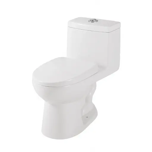 [WC-UNI-SAN-03] WC SANITARIO ONE PIECE TANQUE BAJO DOBLE DESCARGA ASIENTO CIERRE SUAVE REF. SAN-03 MARCA UNIQUE