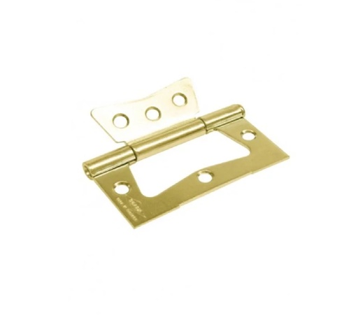 [BIS-IND-11070023] BISAGRA OMEGA CABEZA PLANA DORADO DE 3 X 3" CAL.14 UNIDAD REF. T1107-0023 MARCA INDUMA