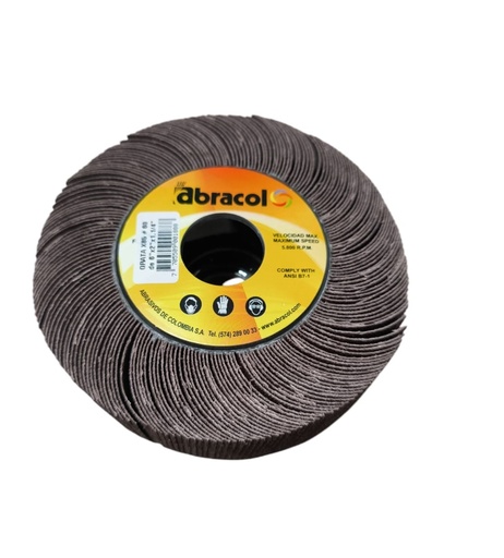 [DIS-ABR-GRATA-8560] DISCO DE LIJA / GRATA X 85 DE 6" X 2" X 1 1/4" GRANO 60 REF. 001888 MARCA ABRACOL