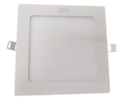 [LAM-LIP-LPDL-12L01-F] LAMPARA PANEL LED PARA EMPOTRAR CUADRADA 12W 6500K 100/240V REF. LPDL-12L01-F65 MARCA LIPER