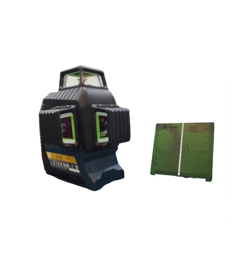 [LAS-BOS-GLL3-80G] LASER AUTONIVELADOR - 3 LINEAS LASER VERDE 3 X 360° 80 MT IP54 4 BAT AA GLL3-80G COD. 524870 BOSCH