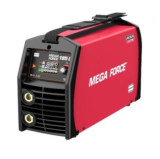 [MAQ-LIN-185ID] MAQUINA DE SOLDAR MEGA FORCE DC 185 A MONOFASICA T/INVERSOR 110-220V REF. K69076-2 MARCA LINCOLN